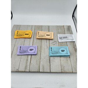 The Game of Life Replacement Parts 2014 Paper Money Currency Promissory Notes